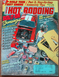 POPULAR HOT RODDING 1990 MAR - MINI ROCKETS, OLDS PACERS, GT350